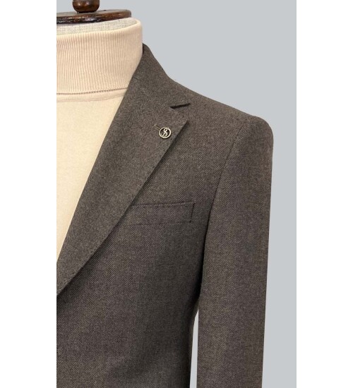SUIT SARTORIA KAHVERENGİ CEKET 4555