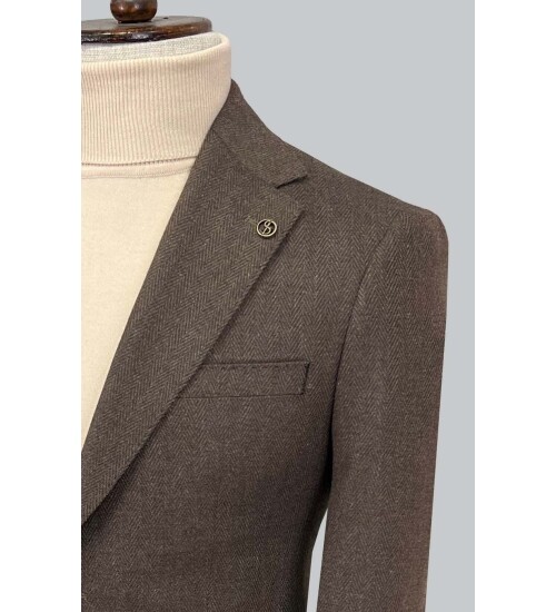 SUIT SARTORIA KAHVERENGİ CEKET 4555