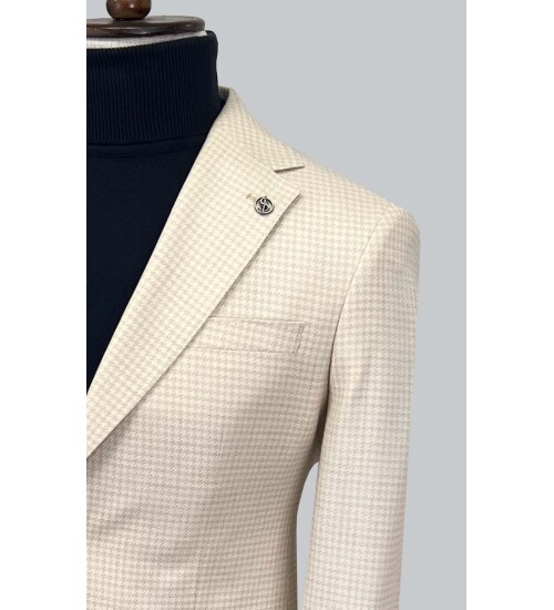SUIT SARTORIA BEJ CEKET 4556
