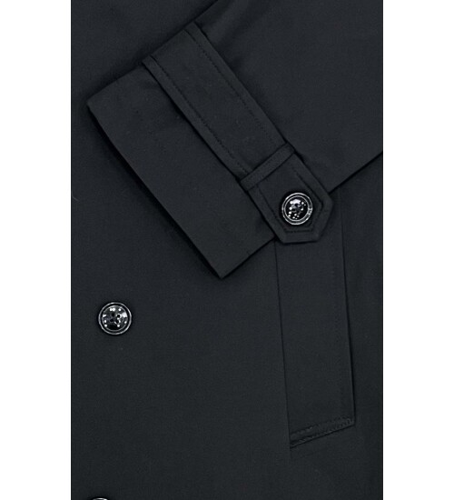 SUIT SARTORIA SİYAH TRENÇKOT 8132