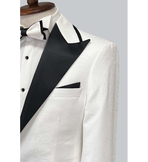 SUIT SARTORIA BEYAZ DAMATLIK 5656