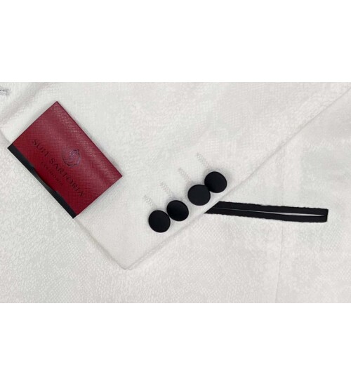 SUIT SARTORIA BEYAZ DAMATLIK 5656