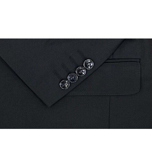 SUIT SARTORIA SİYAH ÇİFT YÖNLÜ YELEKLİ TAKIM ELBİSE 2917
