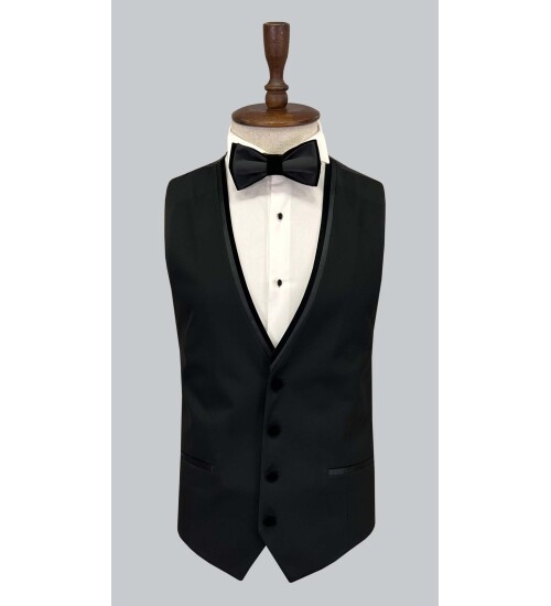 SUIT SARTORIA BLACK TUXEDO 5653