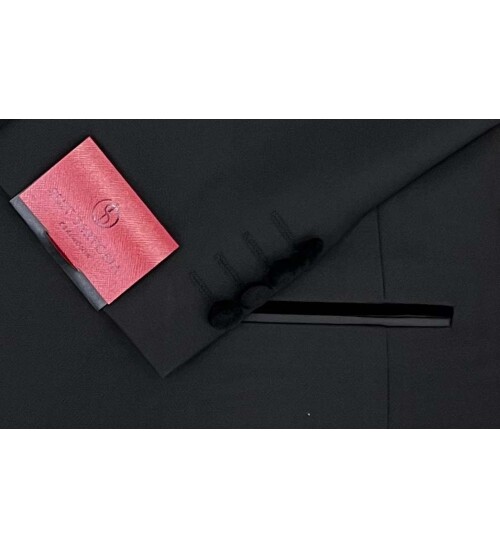 SUIT SARTORIA BLACK TUXEDO 5653