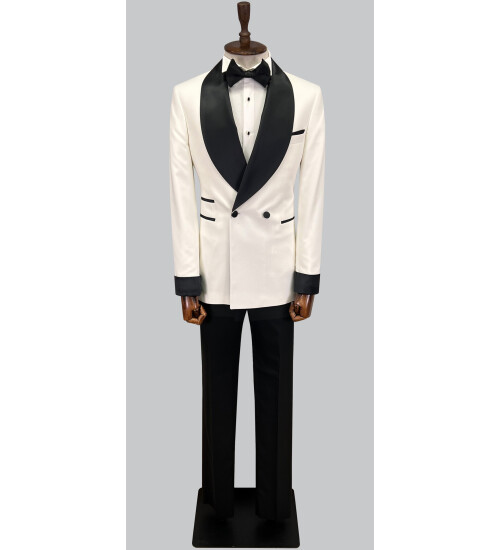 SUIT SARTORIA BEYAZ KRUVAZE DAMATLIK 5650