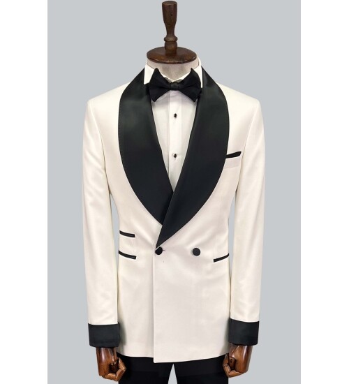 SUIT SARTORIA BEYAZ KRUVAZE DAMATLIK 5650