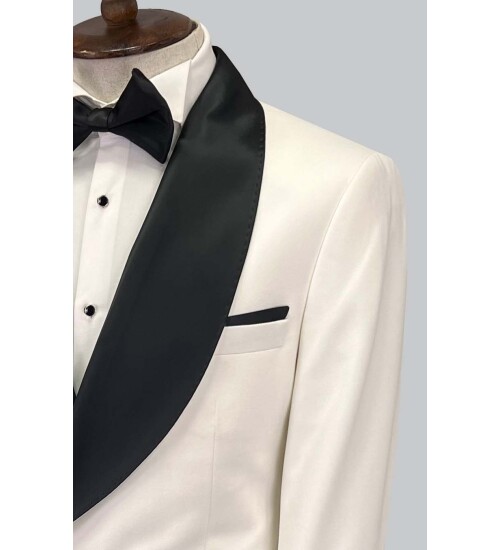 SUIT SARTORIA BEYAZ KRUVAZE DAMATLIK 5650