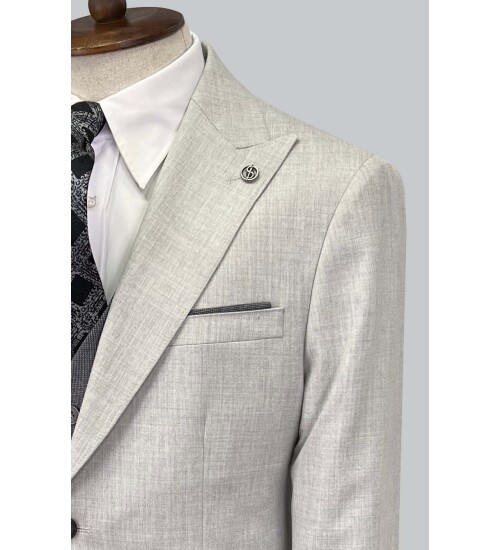 SUIT SARTORIA AÇIK GRİ ÇİFT YÖNLÜ YELEKLİ TAKIM 2916