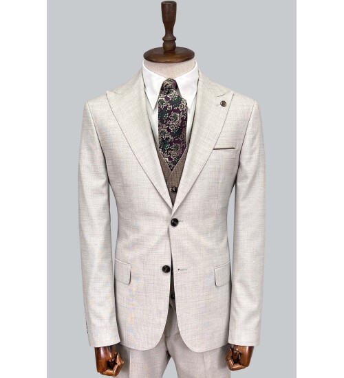 SUIT SARTORIA AÇIK GRİ ÇİFT YÖNLÜ YELEKLİ TAKIM 2916