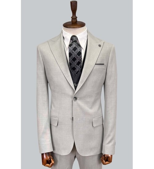 SUIT SARTORIA GRİ ÇİFT YÖNLÜ YELEKLİ TAKIM 2916
