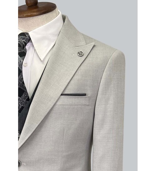 SUIT SARTORIA GRİ ÇİFT YÖNLÜ YELEKLİ TAKIM 2916