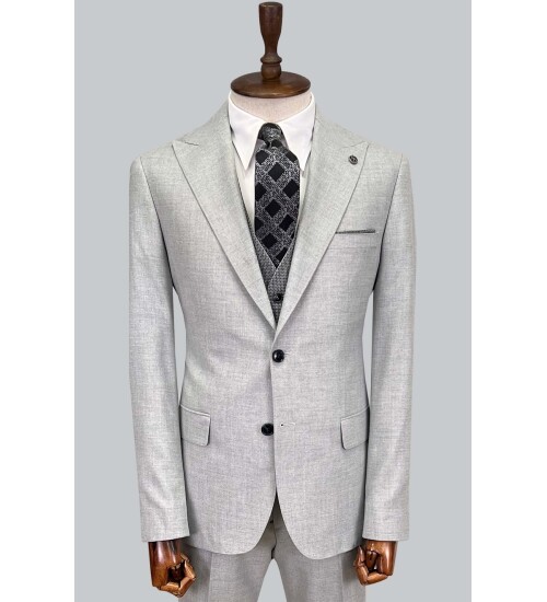 SUIT SARTORIA GRİ ÇİFT YÖNLÜ YELEKLİ TAKIM 2916
