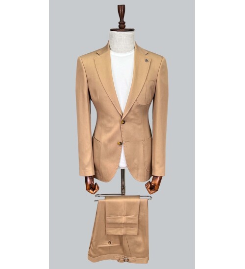 SUIT SARTORIA KAHVERENGİ TENCEL SPOR TAKIM ELBİSE 2911