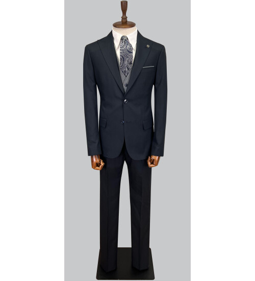 SUIT SARTORIA LACİVERT ÇİFT YÖNLÜ YELEKLİ TAKIM 2916