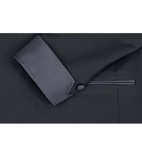SUIT SARTORIA SİYAH KRUVAZE DAMATLIK 5650