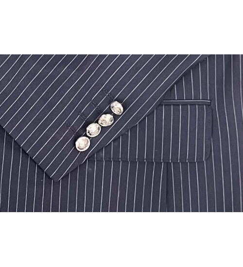 SUIT SARTORIA LACİVERT ÇİZGİLİ KRUVAZE TAKIM ELBİSE 2910