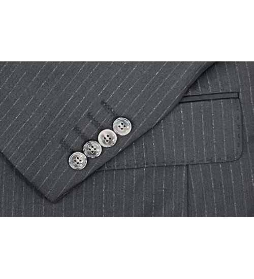 SUIT SARTORIA ÇİZGİLİ SİYAH KRUVAZE TAKIM ELBİSE 2894