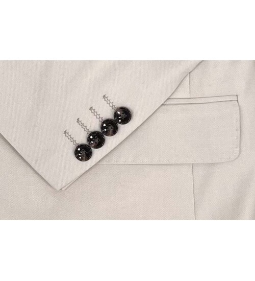 SUIT SARTORIA ÇİZGİLİ BEJ KRUVAZE TAKIM ELBİSE 2894