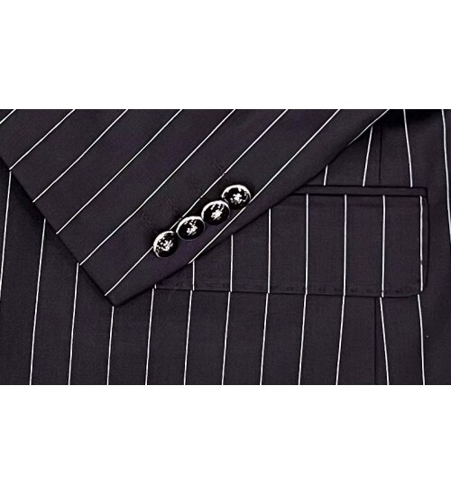 SUIT SARTORIA BORDO ÇİZGİLİ KRUVAZE TAKIM 2884