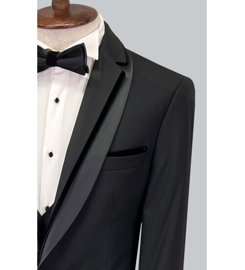 SUIT SARTORIA SİYAH DAMATLIK 5640
