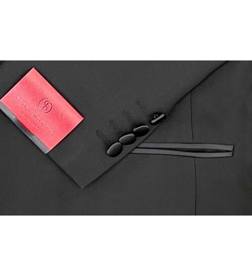 SUIT SARTORIA SİYAH TAŞLI DAMATLIK 5638