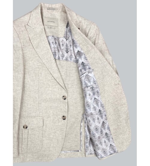 SUIT SARTORIA LINEN BEIGE JACKET 4409