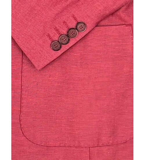 SUIT SARTORIA KETEN BORDO CEKET 4355