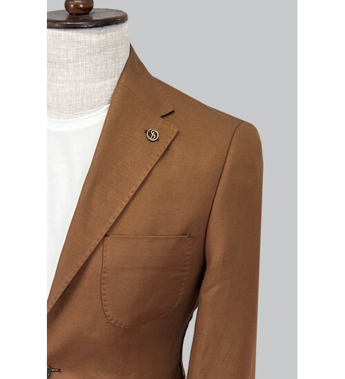 SUIT SARTORIA BROWN JACKET 4542
