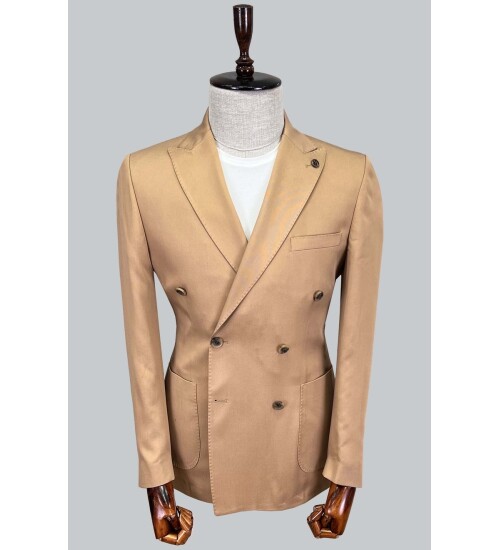 SUIT SARTORIA BROWN CEKET 4538