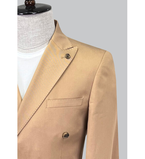 SUIT SARTORIA BROWN CEKET 4538