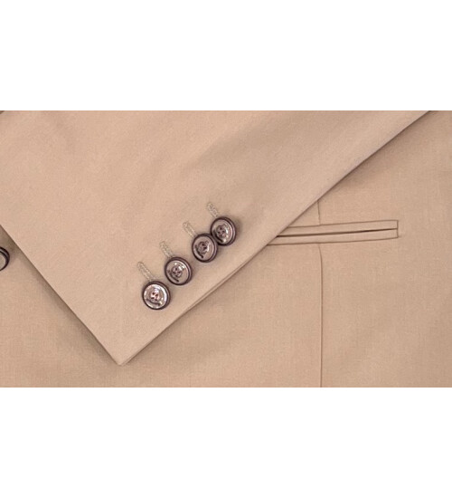 SUIT SARTORIA LIGHT BROWN DOUBLE BREASTED SUIT 2826