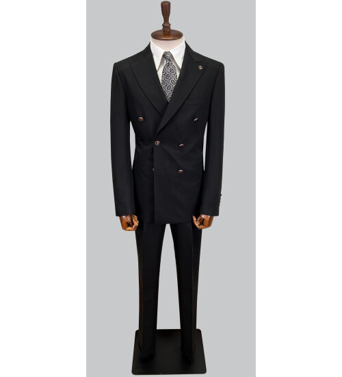 SUIT SARTORIA SİYAH KRUVAZE TAKIM ELBİSE 2826