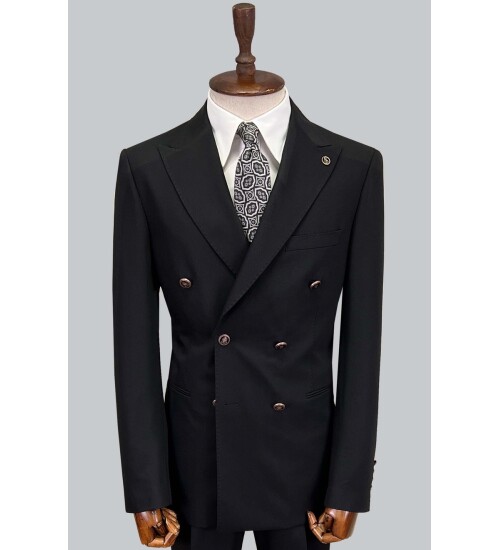 SUIT SARTORIA SİYAH KRUVAZE TAKIM ELBİSE 2826