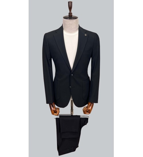 SUIT SARTORIA BLACK POLYAMID SPORT SUIT 2638