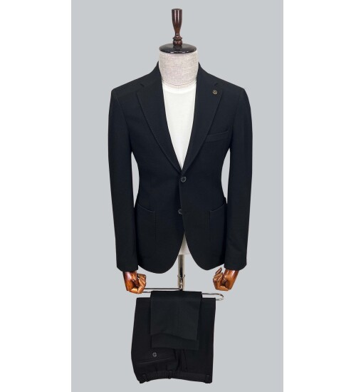 SUIT SARTORIA BLACK POLYAMID SPORT SUIT 2822
