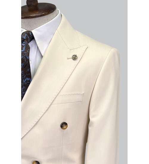 SUIT SARTORIA BEJ KRUVAZE TAKIM ELBİSE 2821