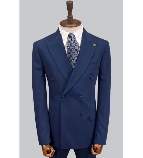 SUIT SARTORIA LACİVERT KRUVAZE TAKIM ELBİSE 2821