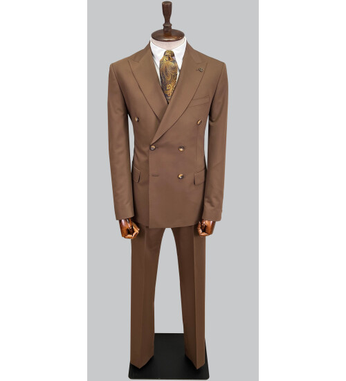 SUIT SARTORIA KAHVERENGİ KRUVAZE TAKIM ELBİSE 2821