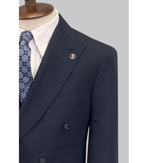 SUIT SARTORIA LACİVERT KRUVAZE TAKIM ELBİSE 2821
