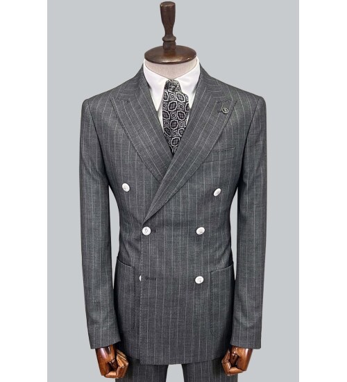 SUIT SARTORIA GRİ KRUVAZE TAKIM ELBİSE 2815