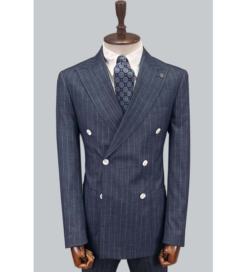 SUIT SARTORIA MAVİ KRUVAZE TAKIM ELBİSE 2815