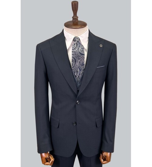 SUIT SARTORIA LACİVERT ÇİFT YÖNLÜ YELEKLİ TAKIM ELBİSE 2810