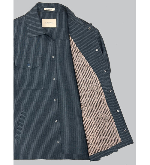 SUIT SARTORIA YEŞİL ÇİZGİLİ SPOR TAKIM ELBİSE 2787