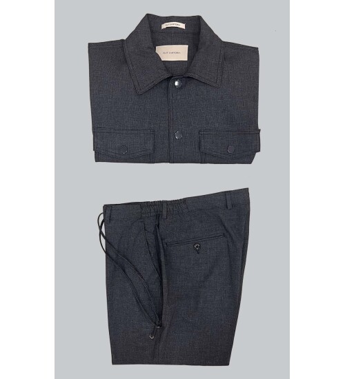 SUIT SARTORIA BLACK SPORT SUIT 2787