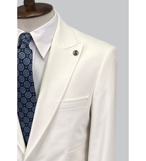SUIT SARTORIA WHITE SUIT 2801