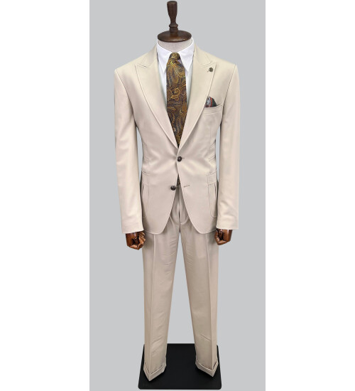 SUIT SARTORIA BEJ TAKIM ELBİSE 2801