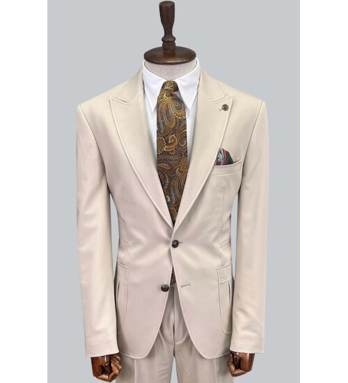 SUIT SARTORIA BEJ TAKIM ELBİSE 2801