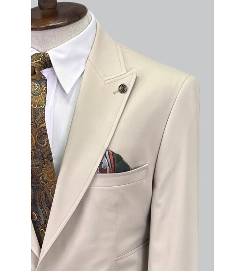 SUIT SARTORIA BEJ TAKIM ELBİSE 2801