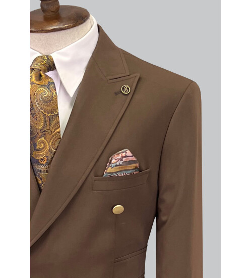SUIT SARTORIA KAHVERENGİ KRUVAZE TAKIM ELBİSE 2802